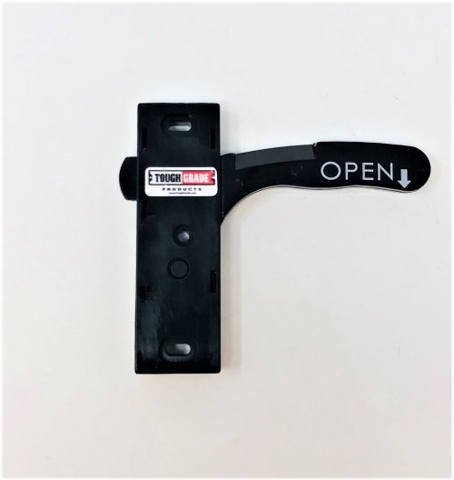 Right-Handed Entry Door Handle with ToughGrade Screen Latch