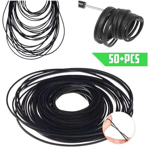 Rubber Cassette Drive Belts (50 Pack)