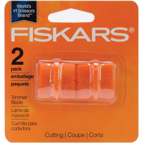 TwinPack Refill Blades - Straight Cut (Style G) by Fiskars