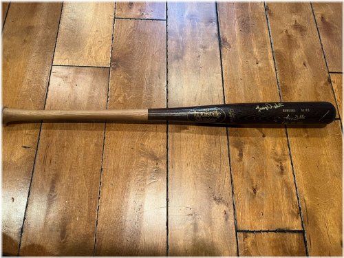 Signed Lenny Dykstra Louisville Slugger Bat from 1990 Philadelphia Phillies Season