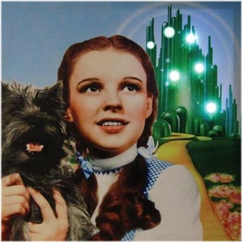 Lighted Dorothy's Journey Canvas Print