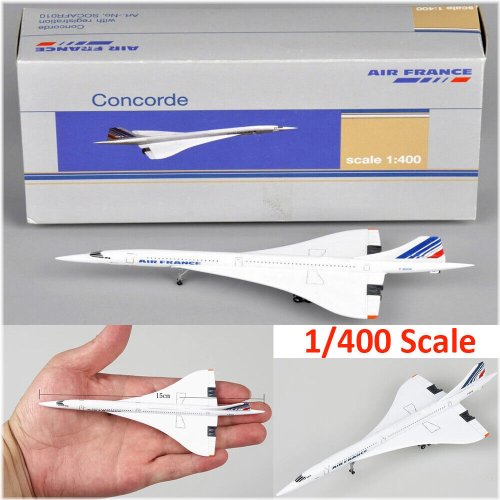 Air France Concorde Diecast Model - 1/400 Scale (1976-2003)