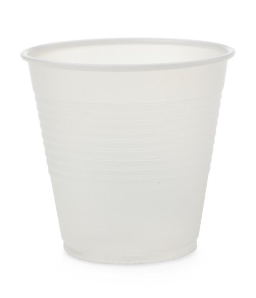 Translucent Plastic Drinking Cups, 5 oz, Pack of 2500