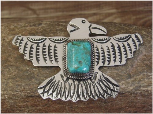 Thunderbird Turquoise Hair Pin