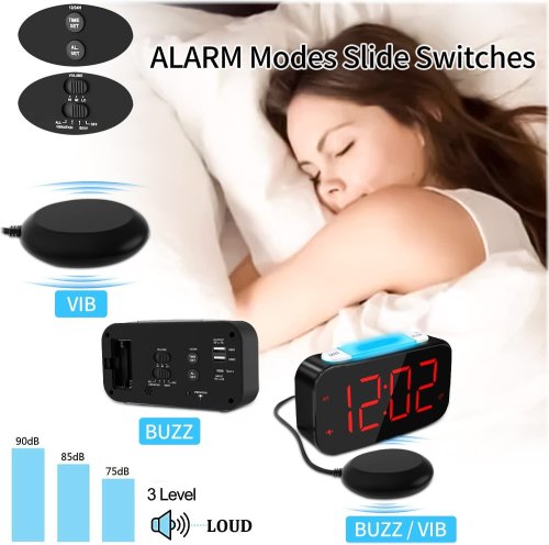 Rumble Rise Alarm Clock