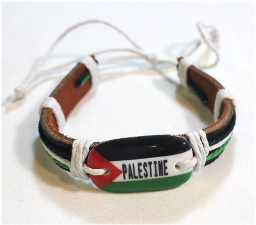 Heritage Flag Wristband - Palestinian Design #3