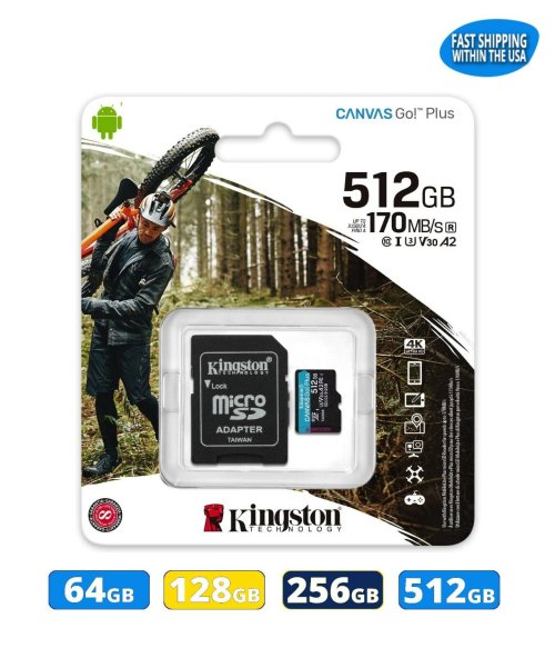 Canvas Go Plus Memory Card