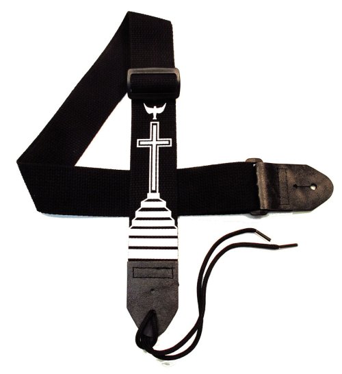 Divine Strum Cotton Guitar Strap - A Heavenly Accessory for Your Performance!