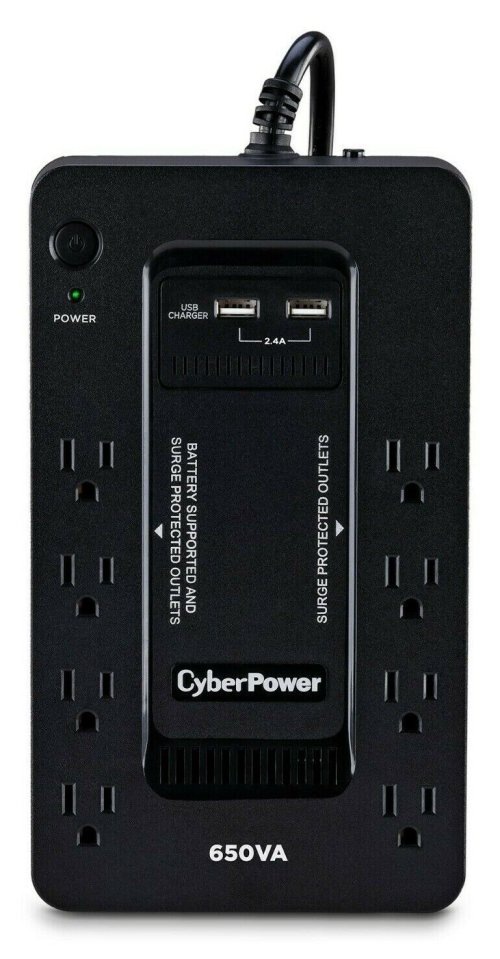 PowerGuard 650 - Battery Backup and Surge Protection for PCs