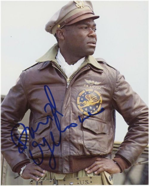 Red Tails Legacy" Autographed 8x10 Photo by David Oyelowo