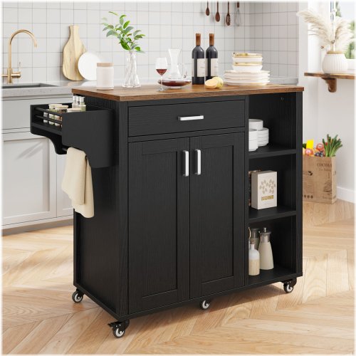 Versatile Kitchen Storage Cart