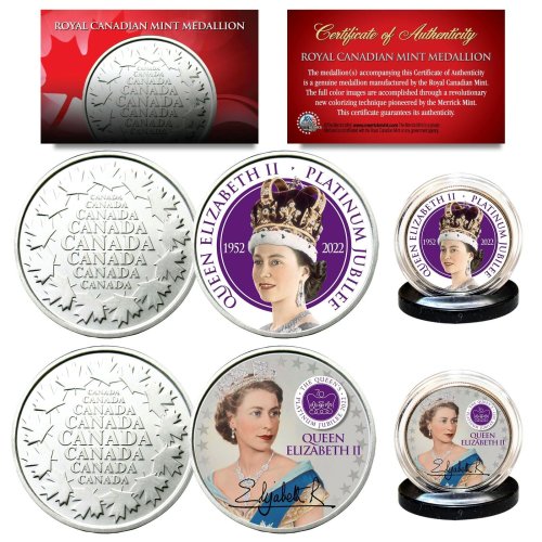 Platinum Jubilee Medallion Set