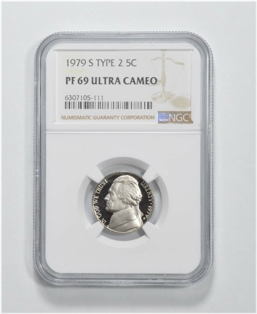 1979-S Type 2 PF69 Nickel - NGC Graded