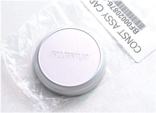 Silver Metal Lens Cap for Fujifilm X100V