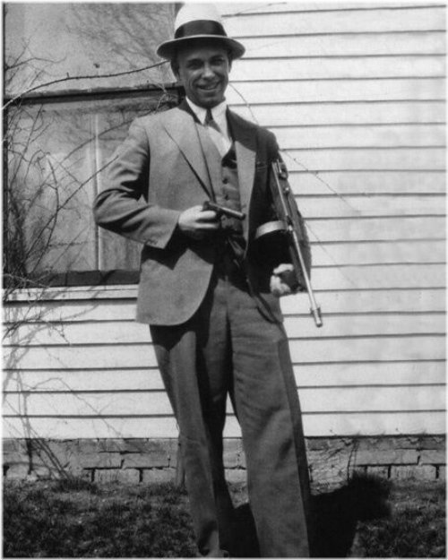 Outlaw Legend JOHN DILLINGER Vintage Photo Print