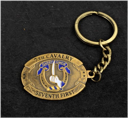 Brass GarryOwen Keychain