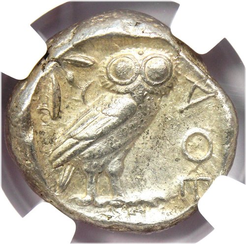 Athena's Wisdom Tetradrachm 440 BC