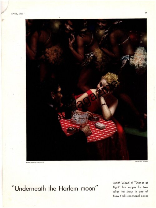 Harlem Moon: A Vintage Vanity Fair Print