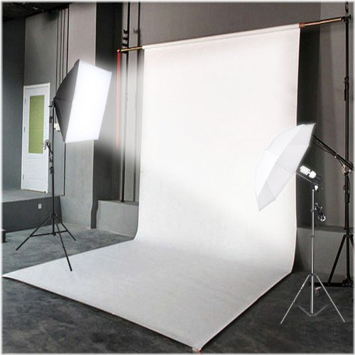 Snowdrift White Vinyl Photography Backdrop - 5x7FT