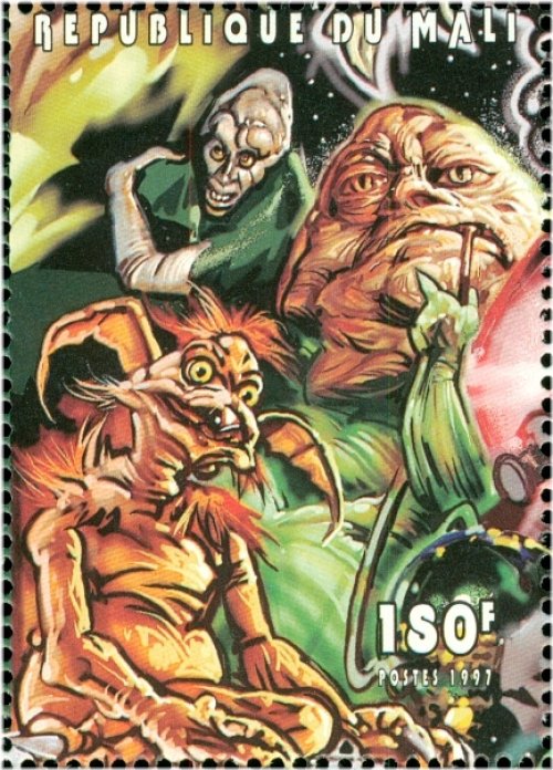 Star Wars Jabba Hutt Commemorative Stamp