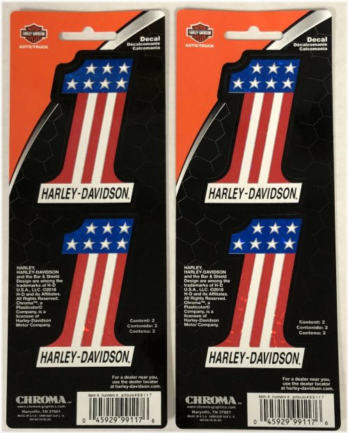 Harley-Davidson Patriot Pack Stickers