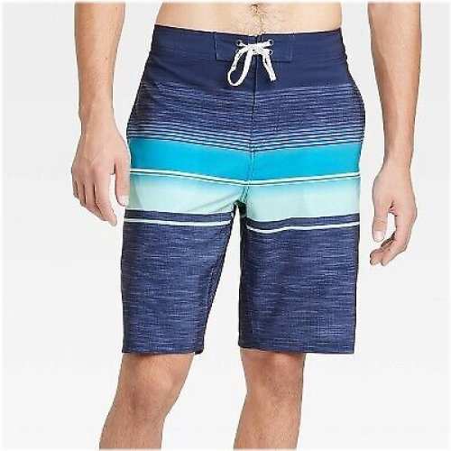 Ocean Striped Swim Shorts