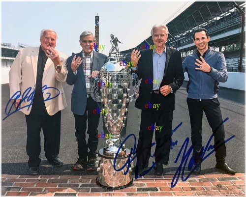 Champion Trio Autographed 8x10 Photo Reprint