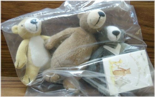 Tiny Trio of Treasured Bears