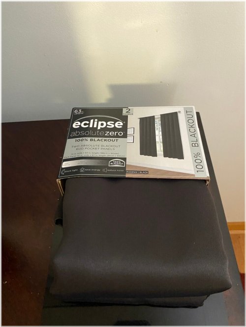 Eclipse Phoenix Blackout Curtain Panel Pair