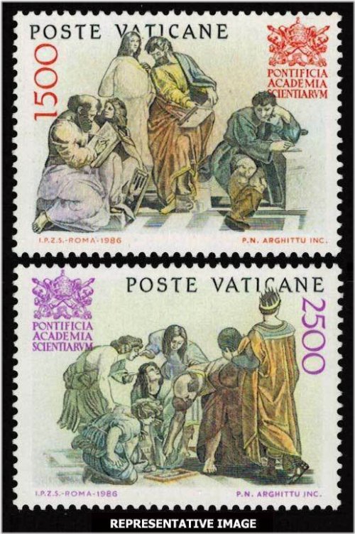 Vatican City Science and Art Stamps