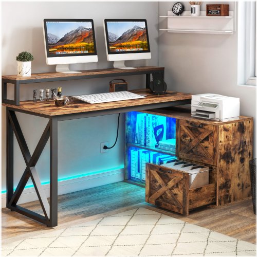 Corner Glow Desk