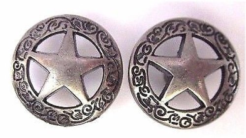 Texas Ranger Star Medallion Conchos