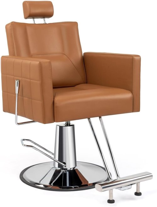 Ultimate Comfort Reclining Stylist Chair