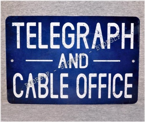 Vintage Wire Communication Set