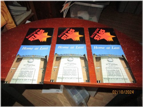 Nostalgic Game Day Memories: 1986 Baltimore Stars USFL Football Ticket Brochure Collection