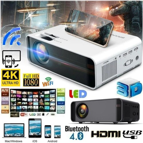 PureCinema Pro: Advanced WiFi LED Projector with 4K and 3D Capability