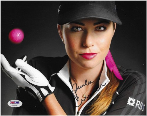Paula Creamer Signed 8x10 Autographed PSA/DNA COA