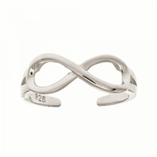 Eternal Shine Sterling Silver Toe Ring