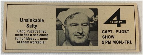 Nostalgic TV Treasures: Captain Puget Edition