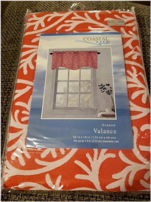 Coral Reef Nautical Valance