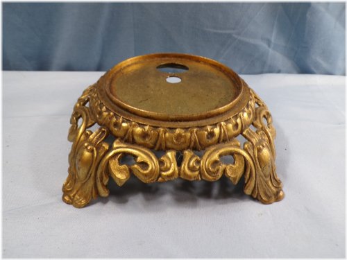 Rustic Iron Lamp Stand