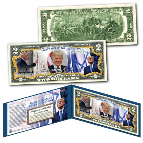 Presidential Peace Initiative Commemorative US $2 Bill