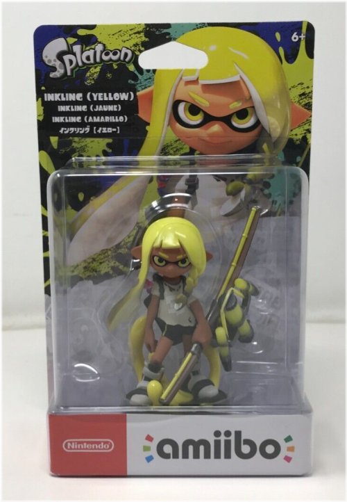 Splatoon Inkling Girl Yellow Amiibo