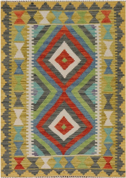 Diamond Wool Reversible Rug