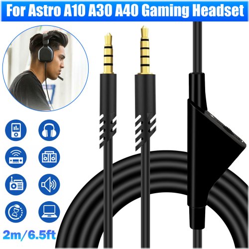 Audio Control Cable for Enhanced Gaming Experience