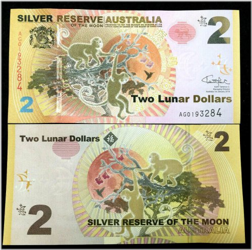 Silver Reserve Lunar Dollars 2016 Collection