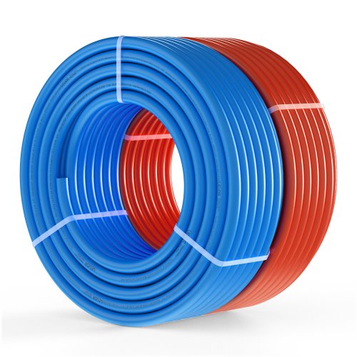 Blue& Red PEX-A Tubing/Pipe with Cutter