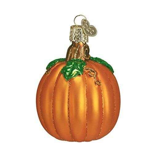 Pumpkin Patch Glass Ornament