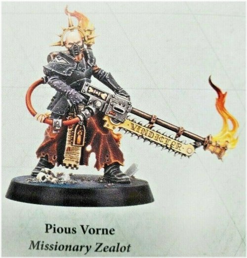 Imperial Zealot Pious Vorne