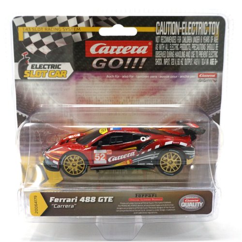 Ferrari 488 GTE AF Corse No. 52 1/43 Scale Slot Car by Carrera GO